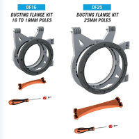 Secret Jardin Ducting Flange Kit für 25mm Stangen...