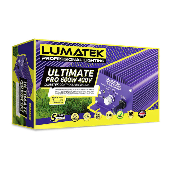 Lumatek Ultimate Pro 600W schaltbar 400V