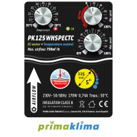 Prima Klima EC Whisperblower Temp. Controlled 800m³/h 125mm