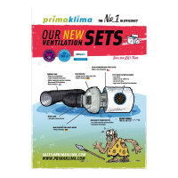 Prima Klima Ventilation Set PK100-TC Speed