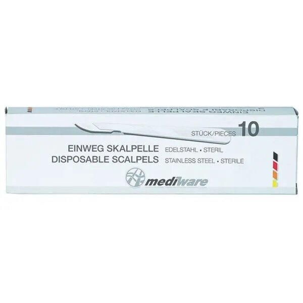 Mediware Einmalskalpelle 10er VE Fig.24