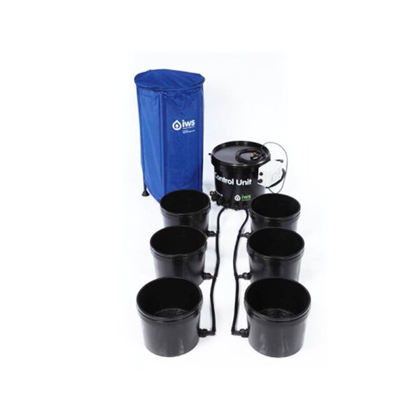 IWS Flood and Drain Basic System 24 POT inkl. Flextank 250l