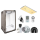 Growbox Komplettset - 80x80x180 cm - Viparspectra XS 2000 220 Watt