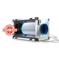 CarbonActive EC Inline FilterUnit 1200m³/h 200er...